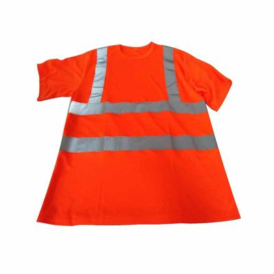 Fluorescencyjna żółta kamizelka bezpieczeństwa Zielona Różowa odblaskowa odzież robocza Jednolite odblaskowe koszule