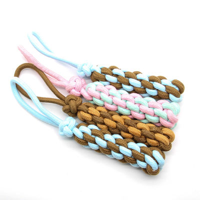 2mm 8mm Odblaskowa lina Ołów Puppy Dog Pet Bawełniane zabawki Chew Toy