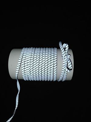 100% poliester Odblaskowe lamówki Producenci Dostawcy Sznurek o wysokiej widoczności