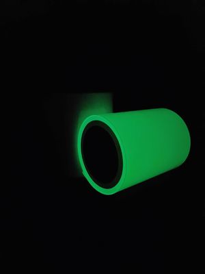 Neon świecący w ciemności winyl termotransferowy akrylowy zielony folia luminescencyjna do druku jego ciemność