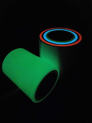 Luminous Vinyl Film Factory Zielona fluorescencyjna jasna taśma Naklejka Wodoodporna