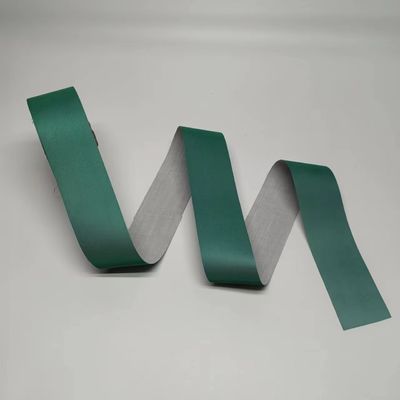 Srebro poliester Taffeta odblaskowa tkanina ciepło aktywowane klejnot 500 Cd/lux.m2