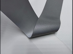 Elastyczna taśma odblaskowa 50 cykli w kolorze srebrnym z podwójnym odblaskiem