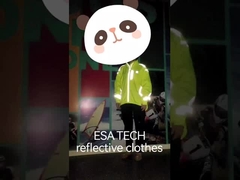 Niebieski odblaskowy materiał o wysokiej widoczności, zszywany do ubrań bezpieczeństwa, worki, ubrania robocze, kapelusze, koszulki